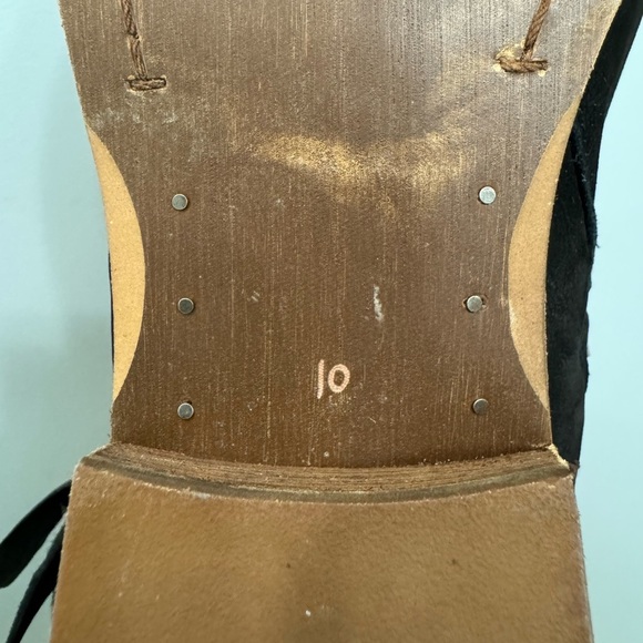 Sam Edelman Packer Black Suede Boots Booties Size 10 - Picture 13 of 14